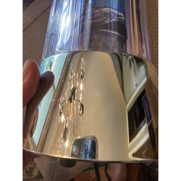 Vintage Dolphin Rotating Motion Lamp Light Spencer Gifts 1990s In Orig Box Works - Picture 9 of 12